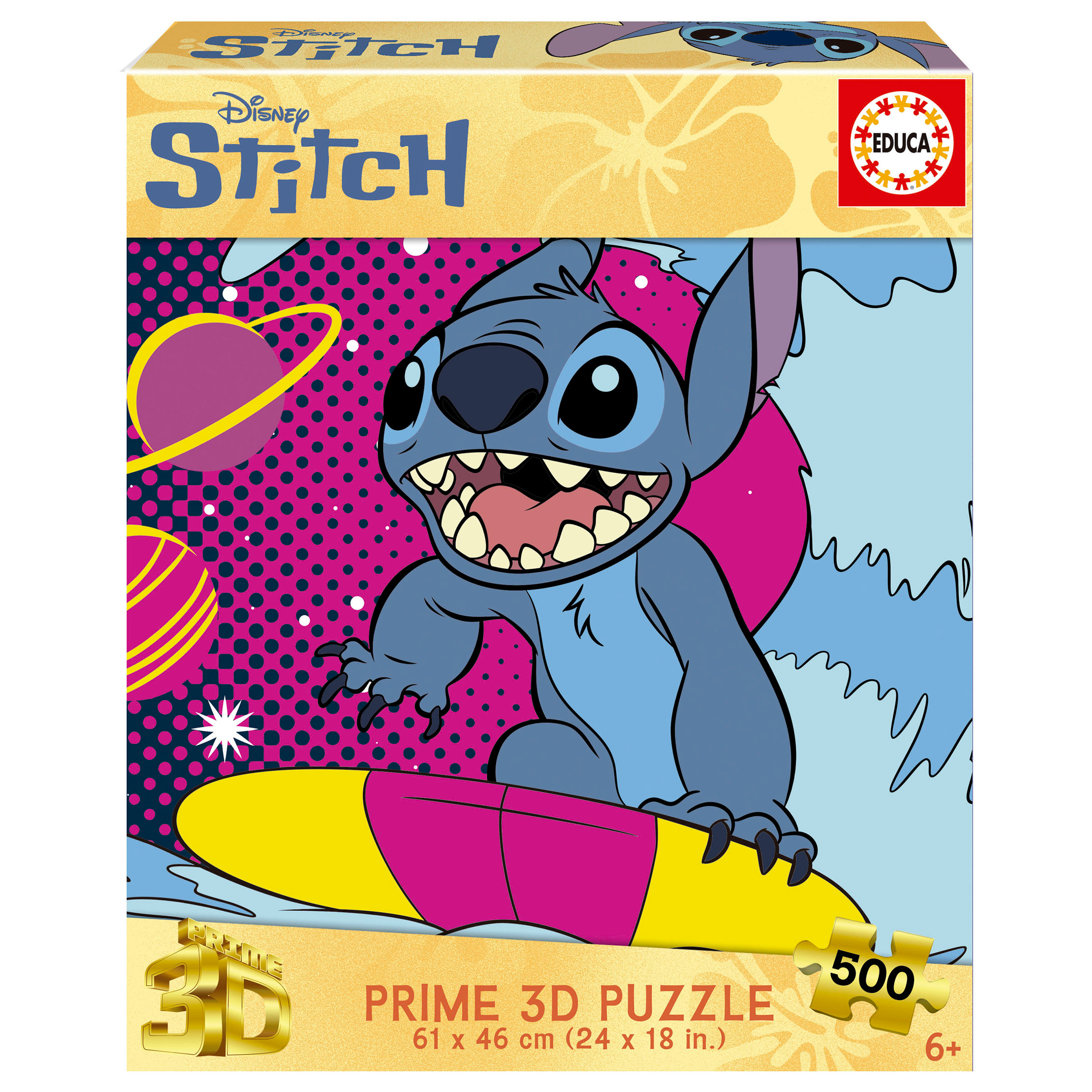puzzle 500 piezas 3d lenticular stitch ( educa - 20272)