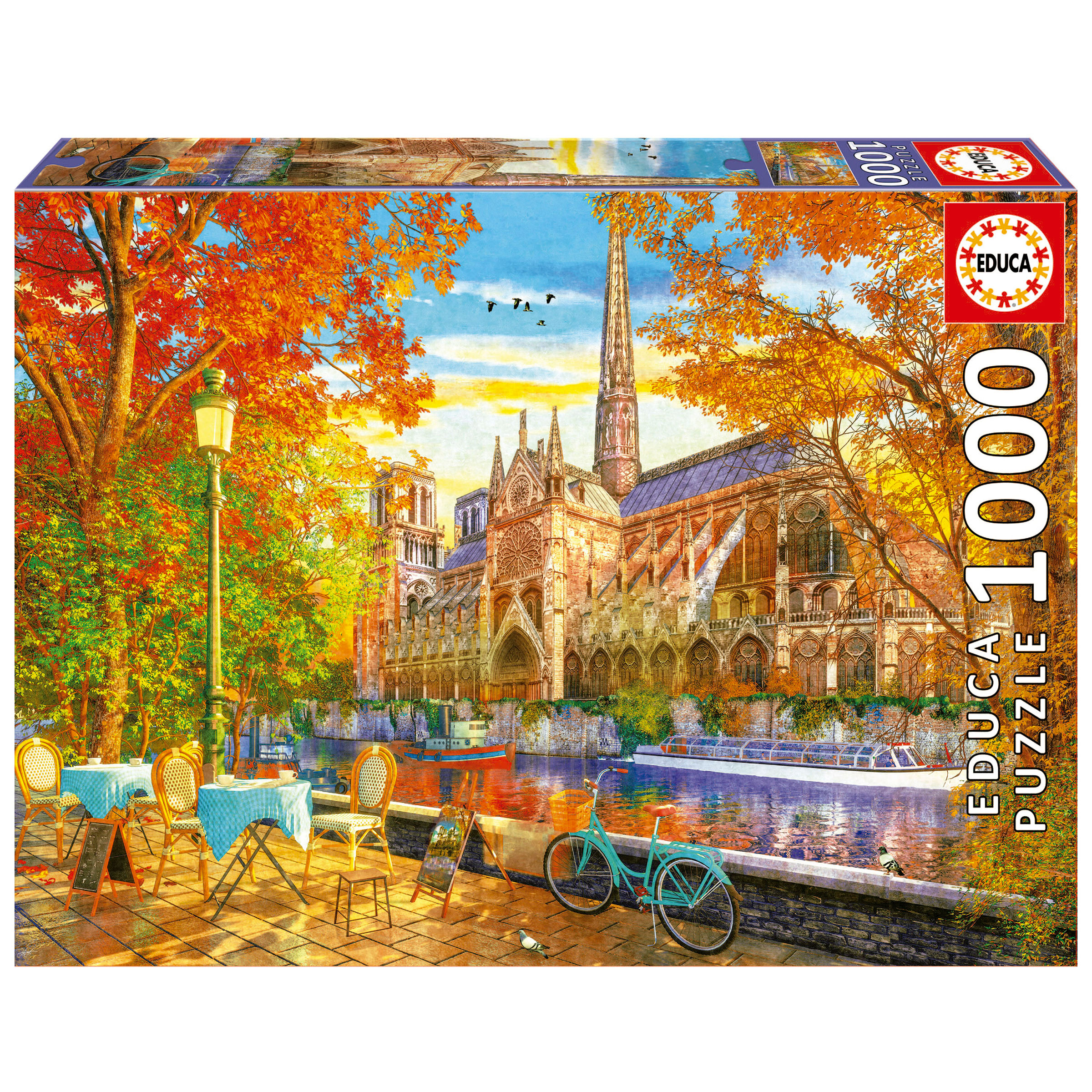 puzzle 1000 piezas otoÑo en notre dame (educa - 19936)