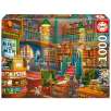 puzzle 1000 piezas libreria (educa - 19925)