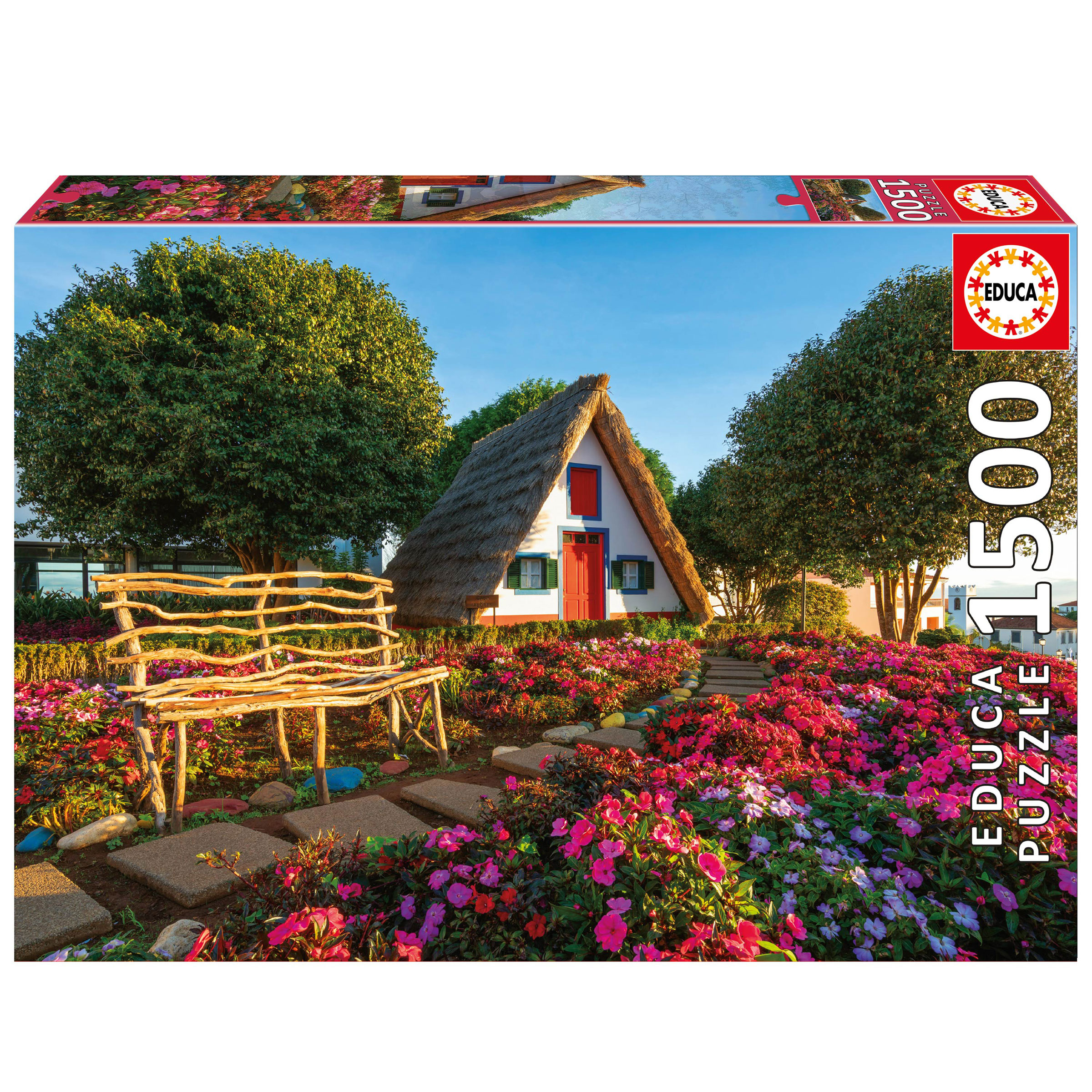 puzzle 1500 piezas santana madeira (educa - 19938)