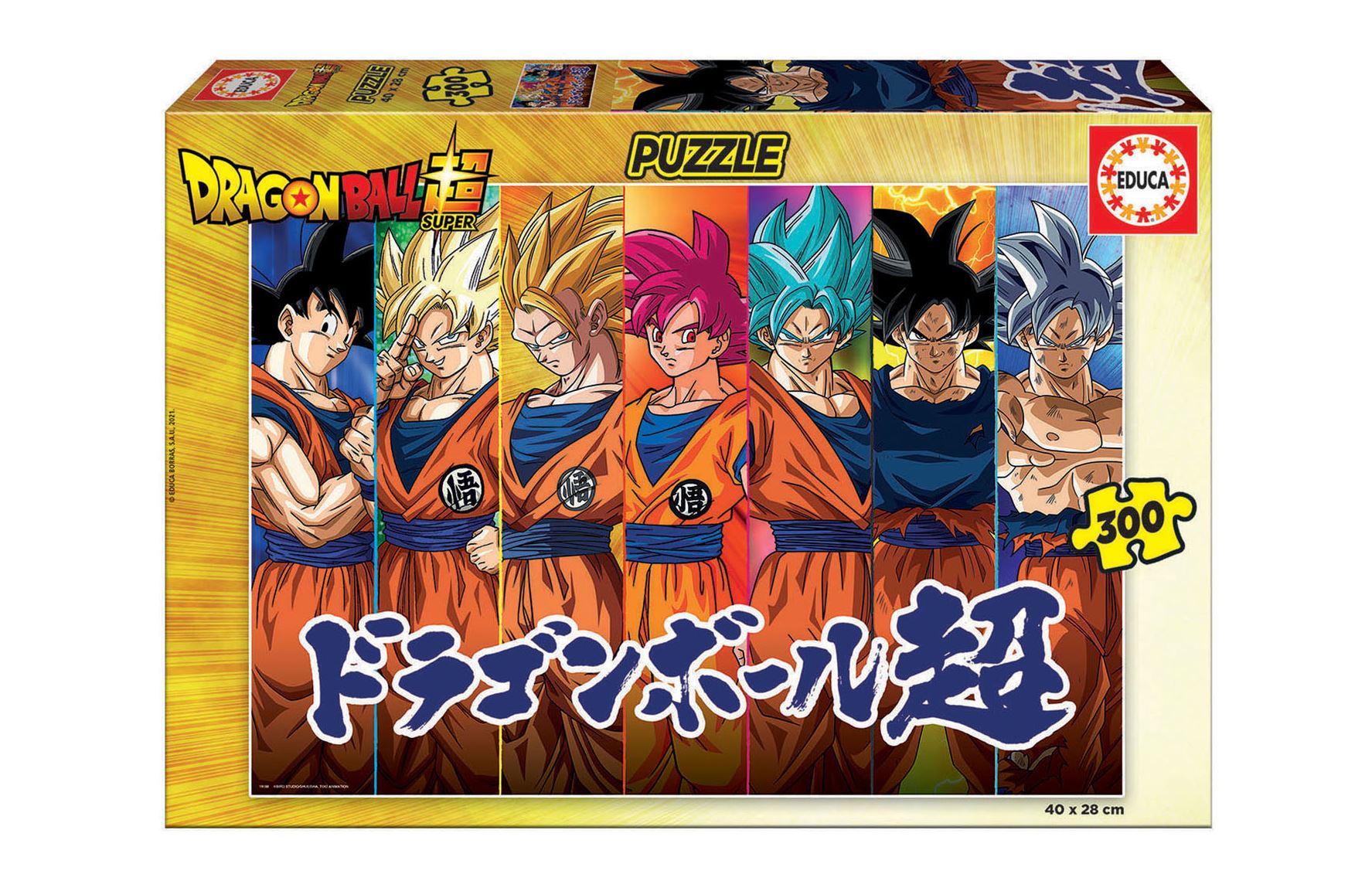 puzzle 300 piezas dragon ball (educa - 19188)