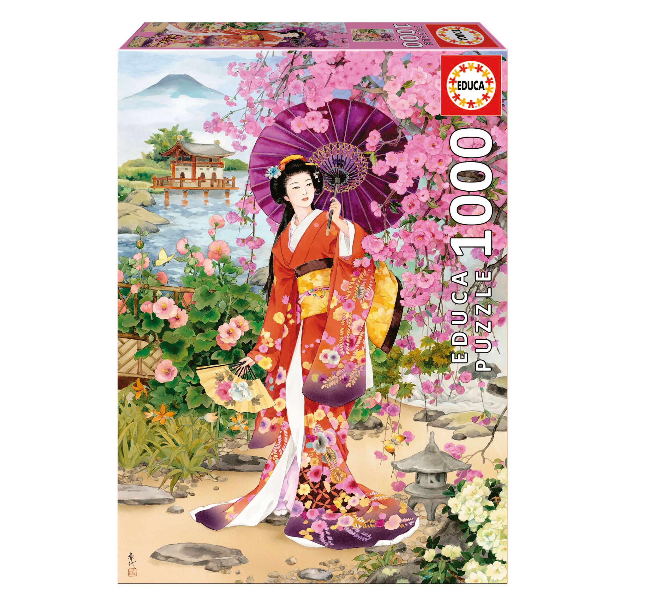 puzzle 1000 piezas teien, haruyo morita (educa - 19917)