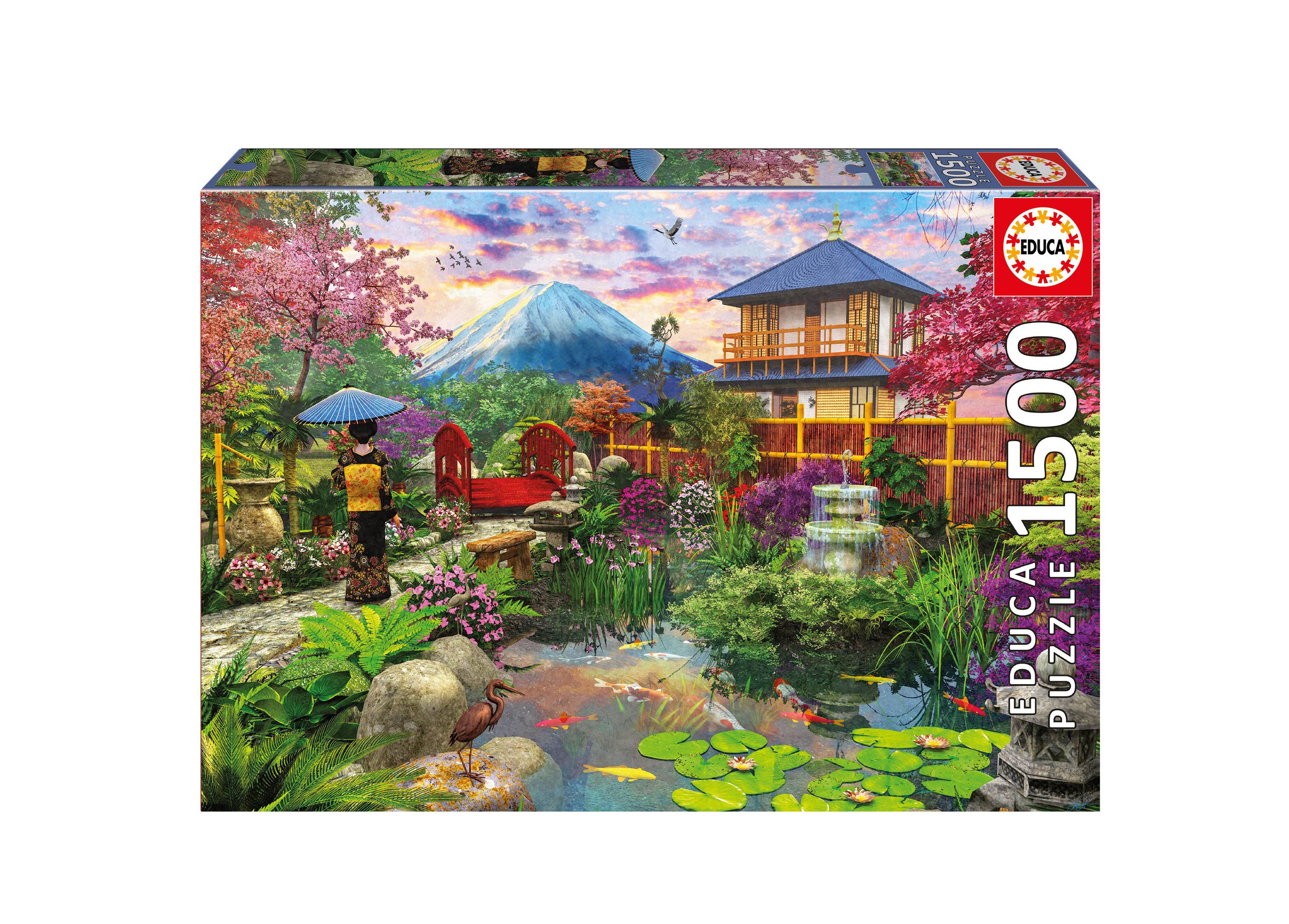 puzzle 1500 piezas jardin japones