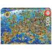 puzzle 500 piezas mapa de europa (educa - 17962) puzzle 500 piezas mapa de europa (educa - 17962)