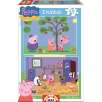 puzzle 2x48 piezas peppa pig (educa - 15920)