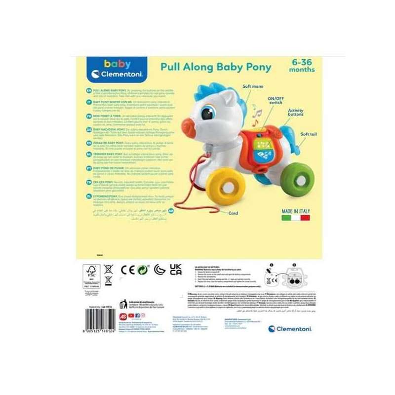 arrastre baby pony (clementoni - 17812) arrastre baby pony (clementoni - 17812)