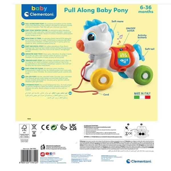 arrastre baby pony (clementoni - 17812)