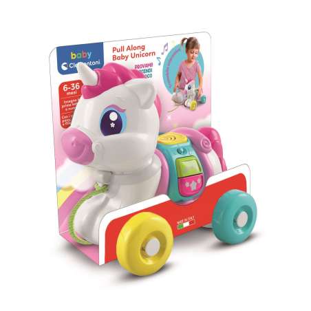 arrastre baby unicornio (clementoni - 17813)
