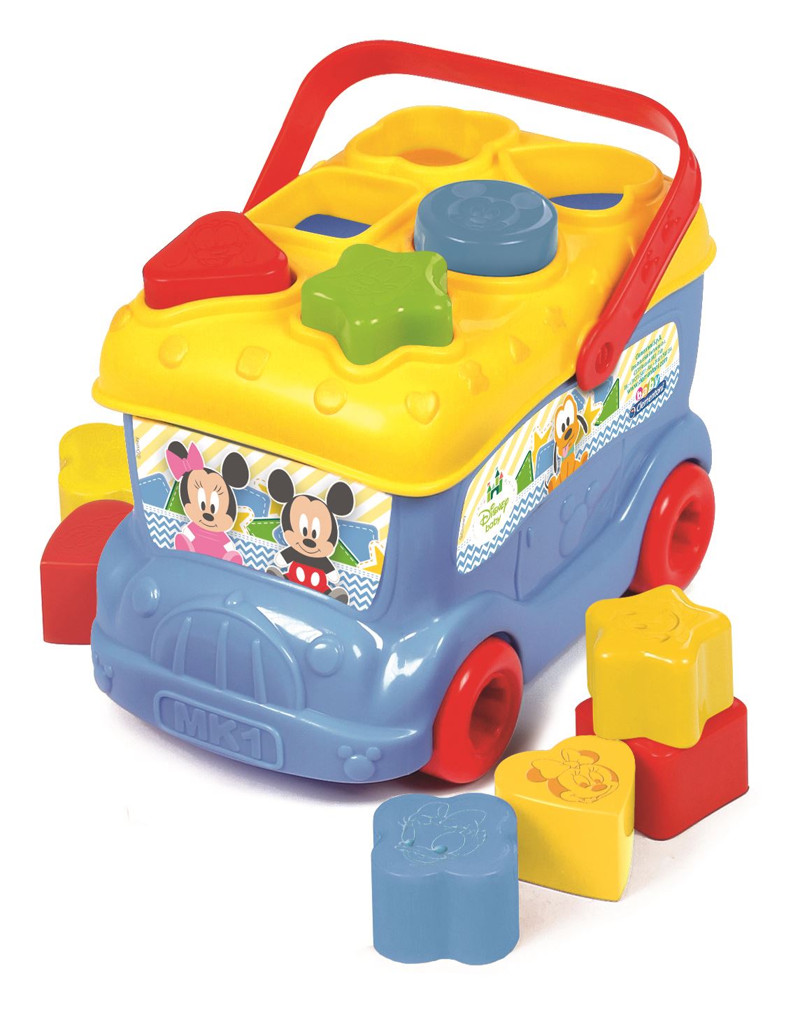 disney baby autobus formas colores (clementoni -14395)