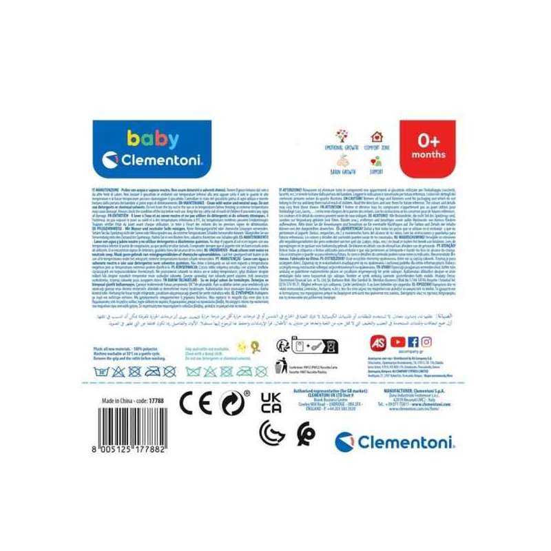 osito de peluche con actividades (clementoni - 17788)