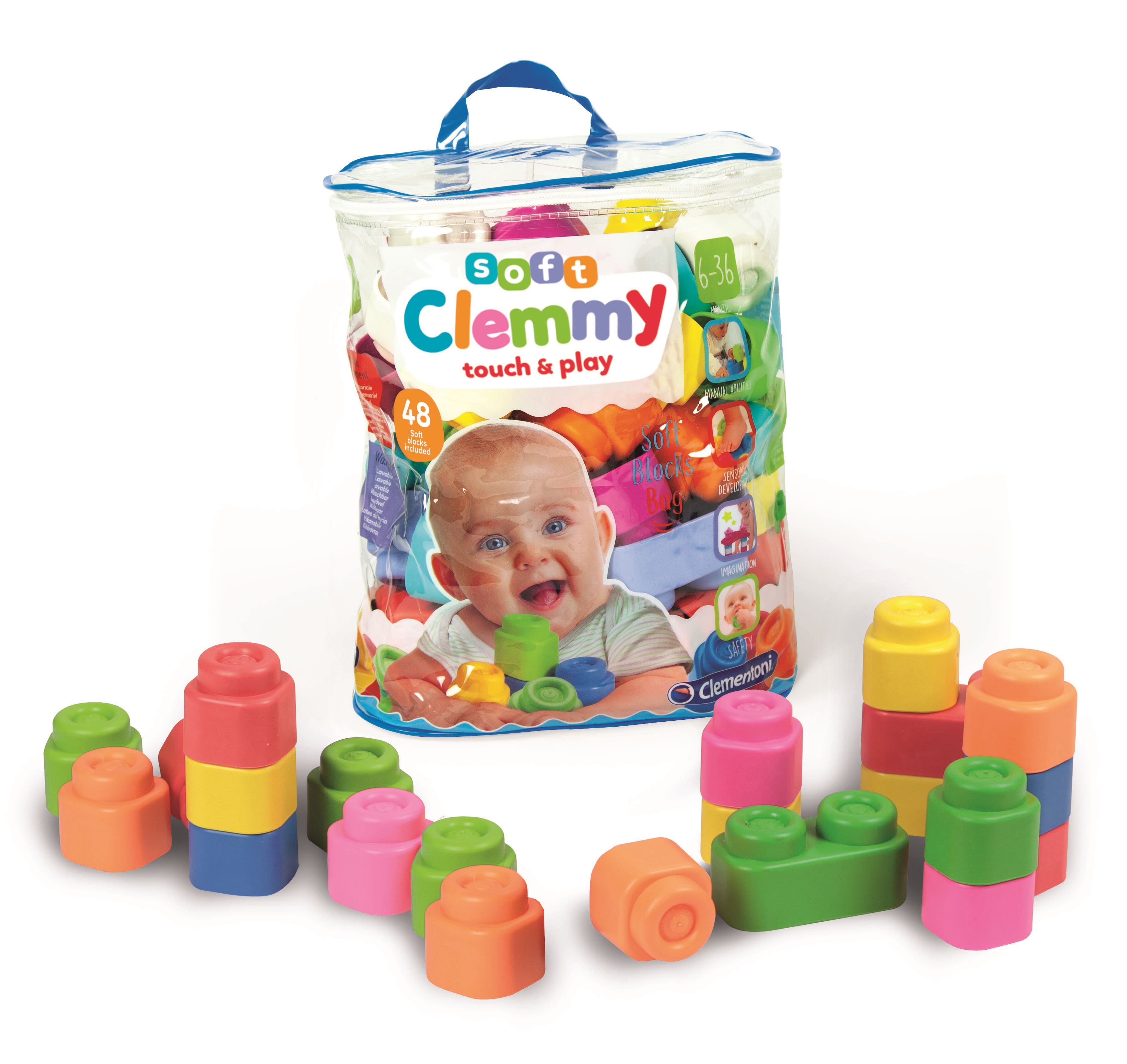 clemmy baby bolsa 48 bloques (clementoni - 17134)