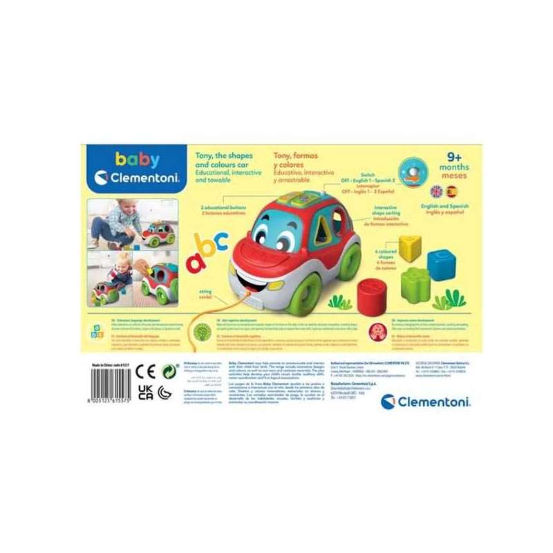 tony, formas y colores (clementoni - 61557)