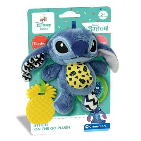 disney baby stitch peluche de viaje (clementoni - 17919)