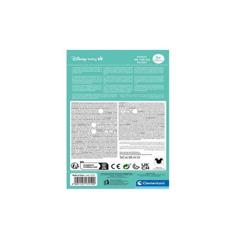 disney baby stitch peluche de viaje (clementoni - 17919) disney baby stitch peluche de viaje (clementoni - 17919)