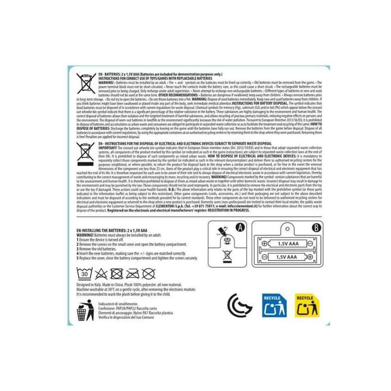 twinkle twinkle zorrito luminoso (clementoni - 17555) twinkle twinkle zorrito luminoso (clementoni - 17555)