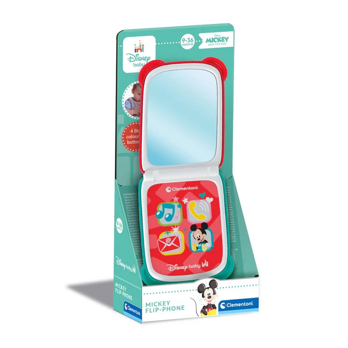 mickey flip phone (clementoni - 17514)