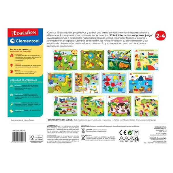 mi boli interactivo basico (clementoni - 55224)
