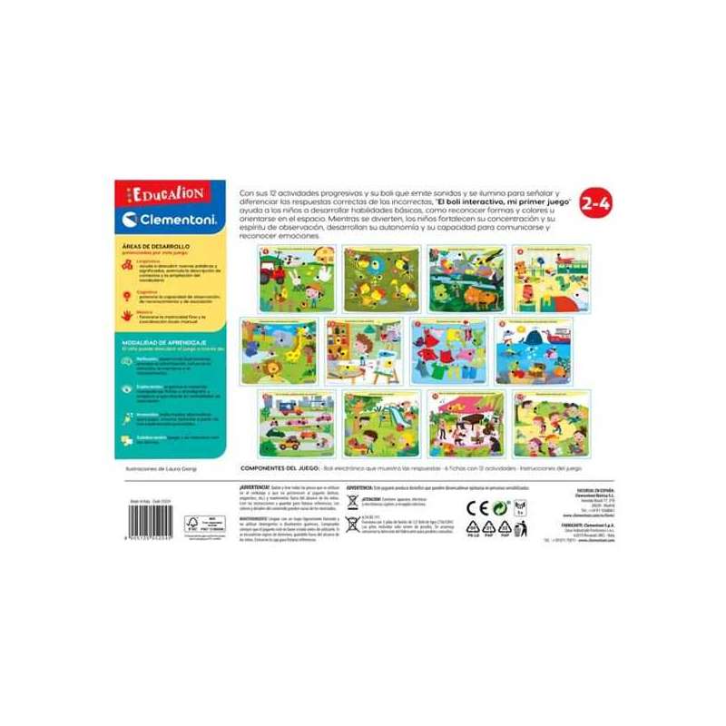 mi boli interactivo basico (clementoni - 55224)