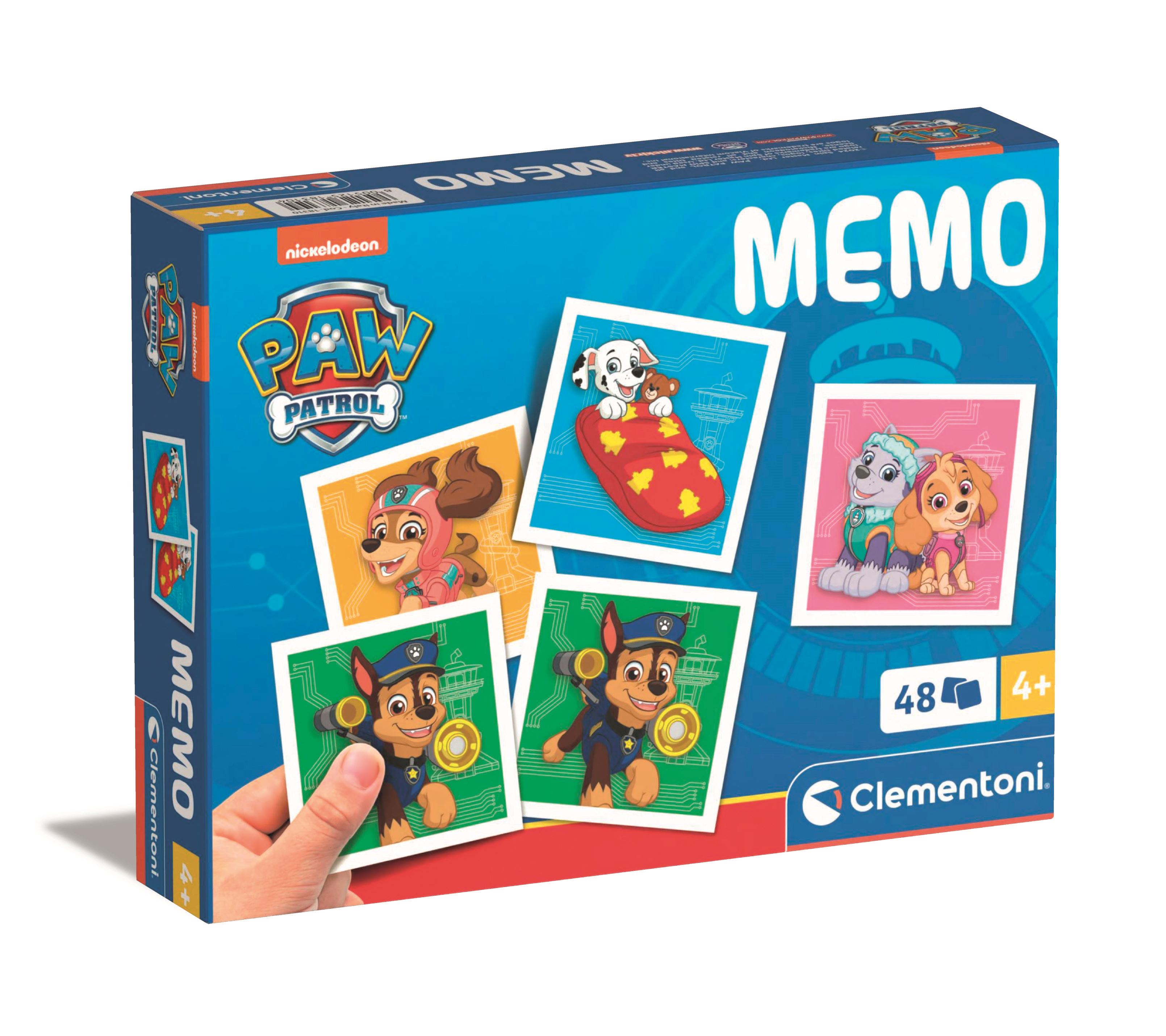 memo pocket paw patrol 2024 (clementoni - 18310)