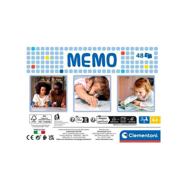 memo pocket paw patrol 2024 (clementoni - 18310)