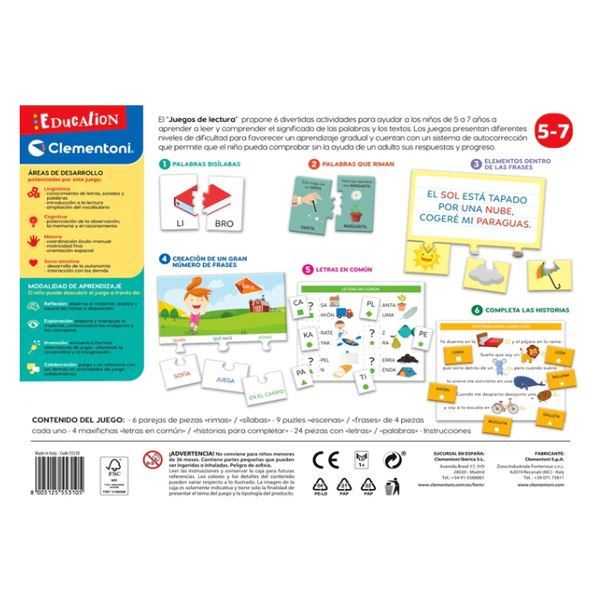 aprendo a leer (clementoni - 55310)