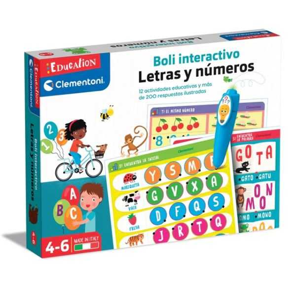 boli interactivo letras y numeros (clementoni - 55319)
