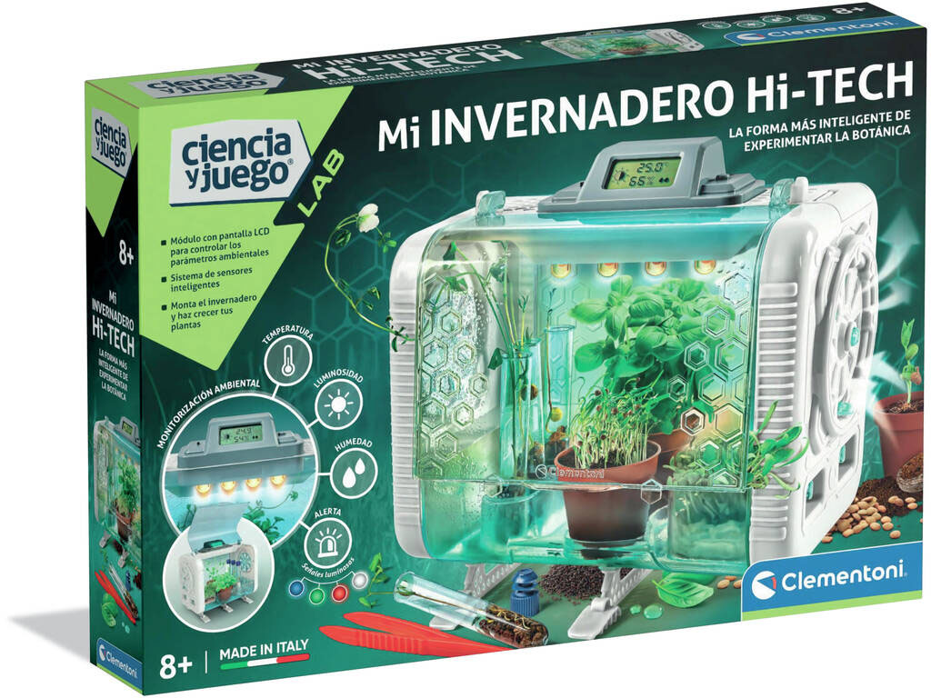 ciencia y juego mi invernadero hi-tech (vtech - 55562)