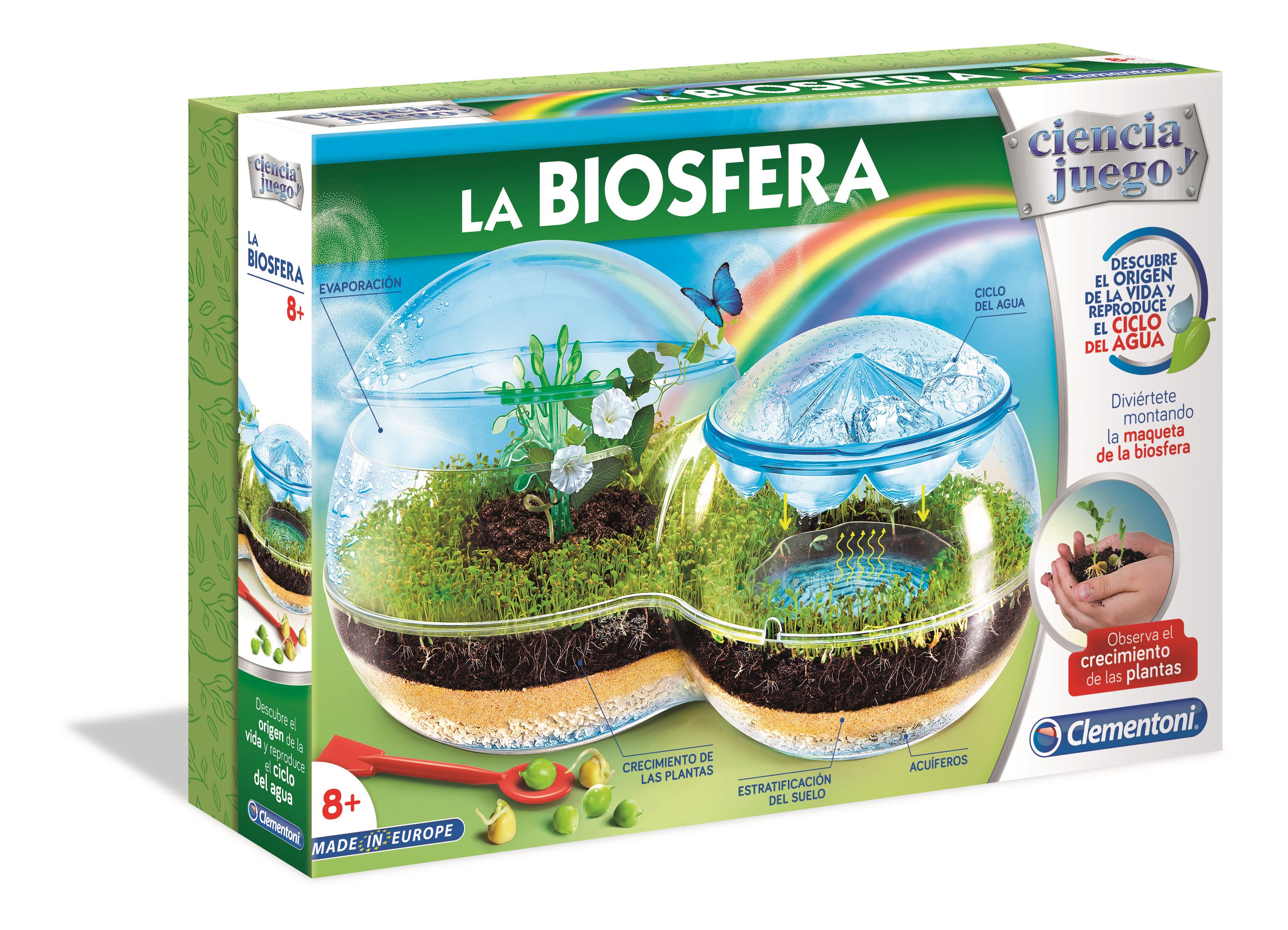 ciencia y juego la biosfera (clementoni - 55283)
