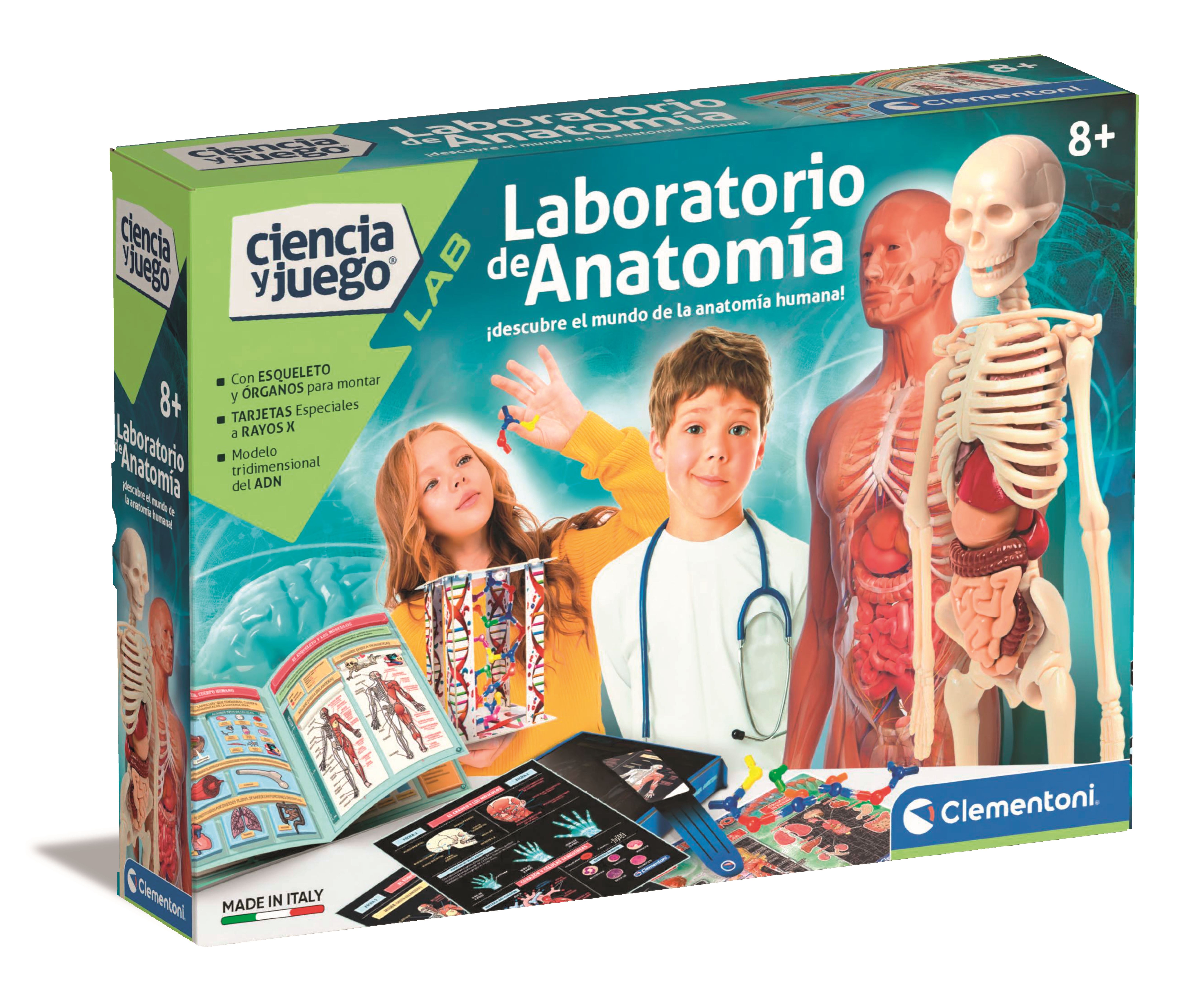 ciencia y juego laboratorio de anatomia (clementoni - 55485)