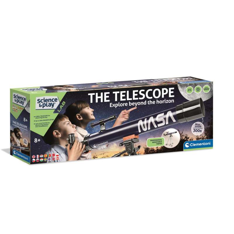 ciencia y juego el telescopio nasa (clementoni - 75087)