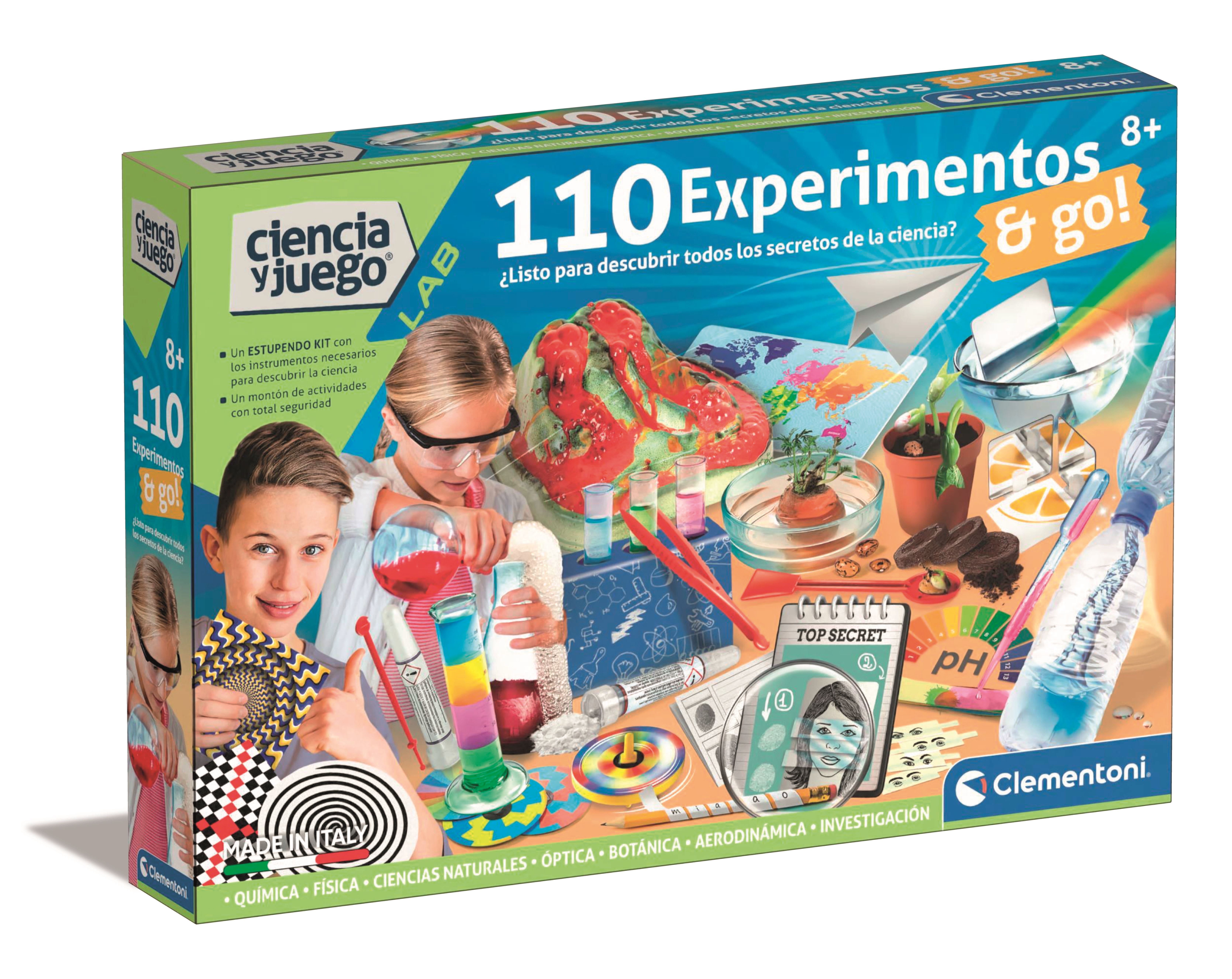 ciencia y juego 110 experimentos ( clementoni - 55474 )