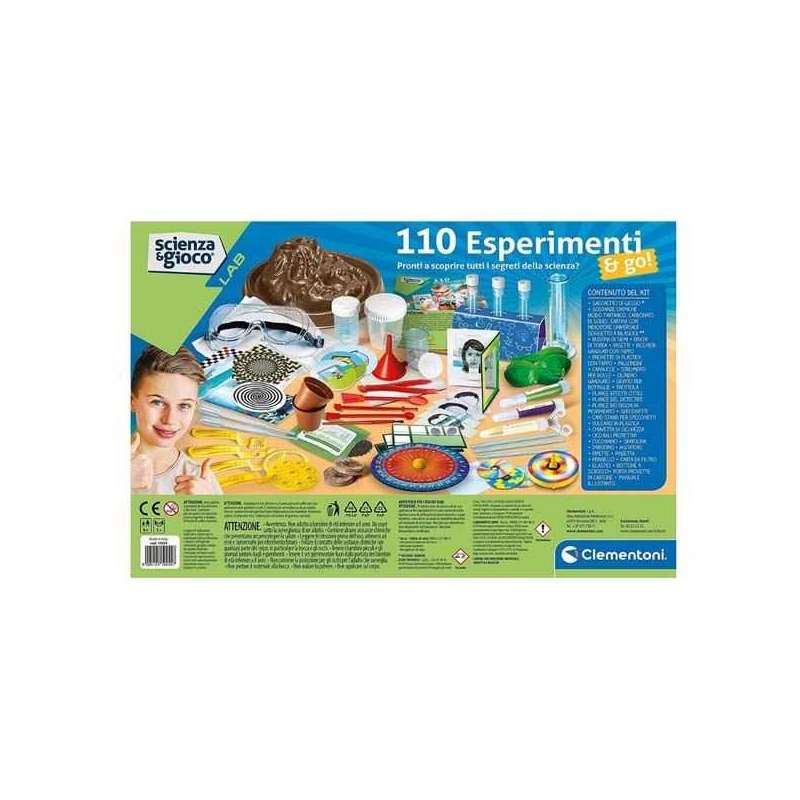 ciencia y juego 110 experimentos ( clementoni - 55474 )