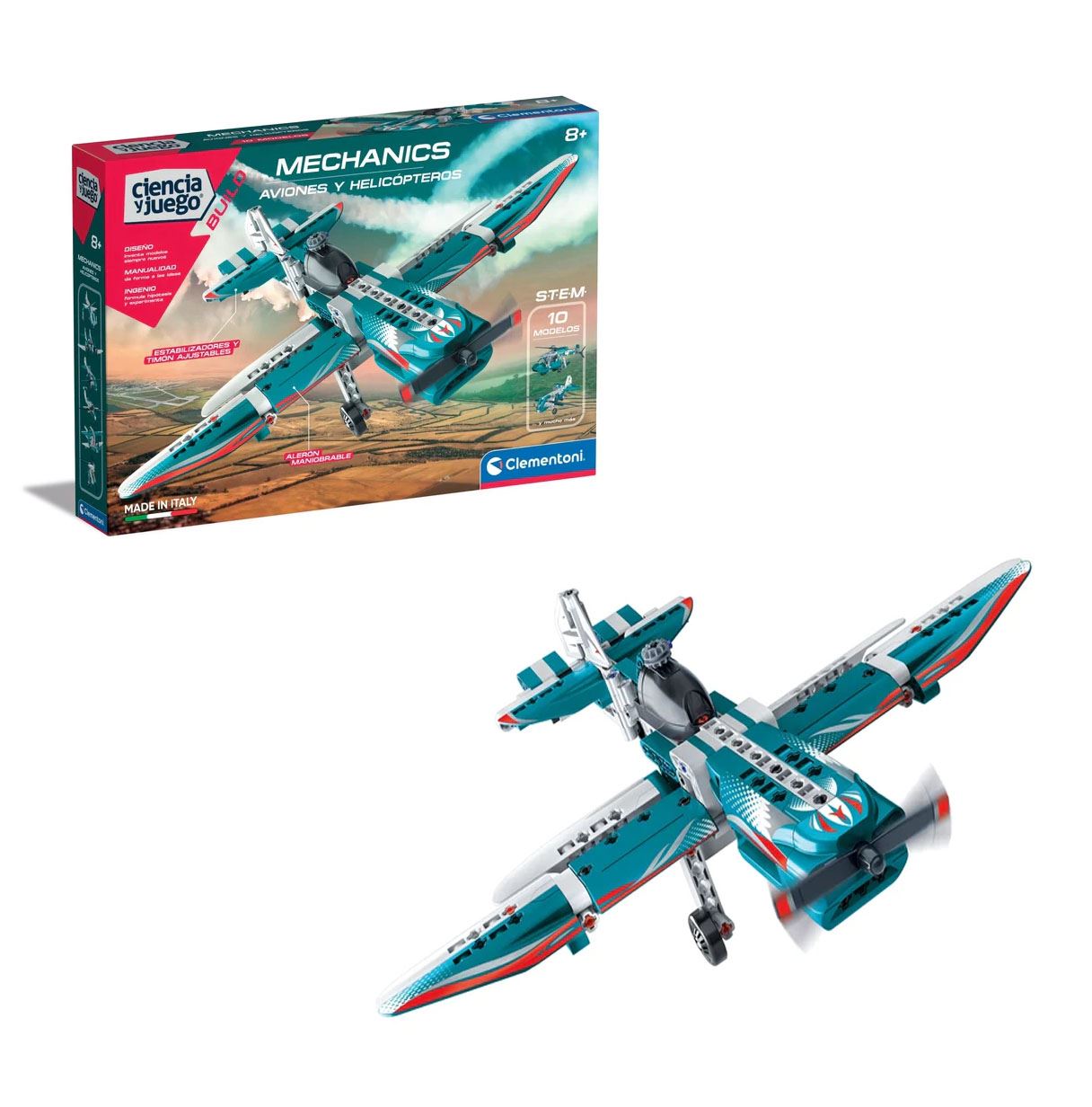 mechanics aviones y helicopteros ( clementoni - 55160)