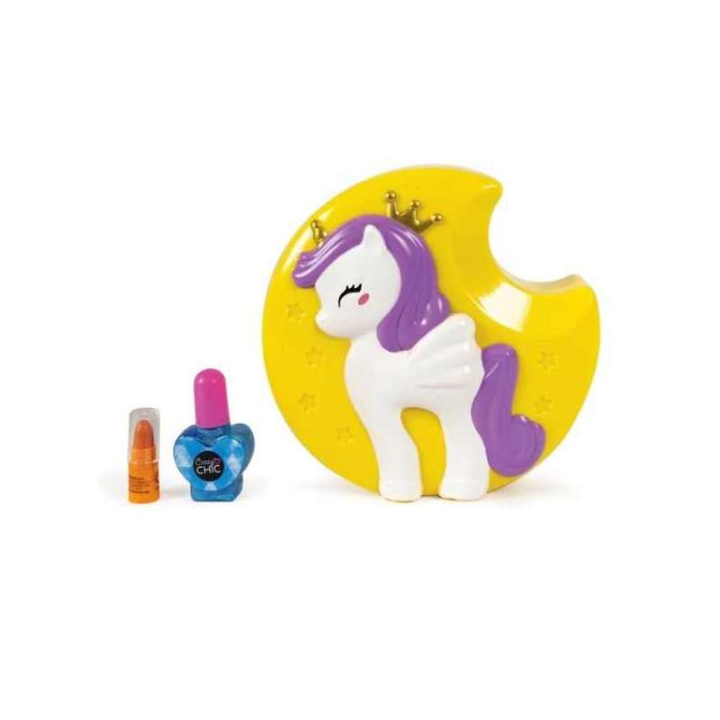 crazy chic neceser maquillaje unicornio ( clementoni - 18643)