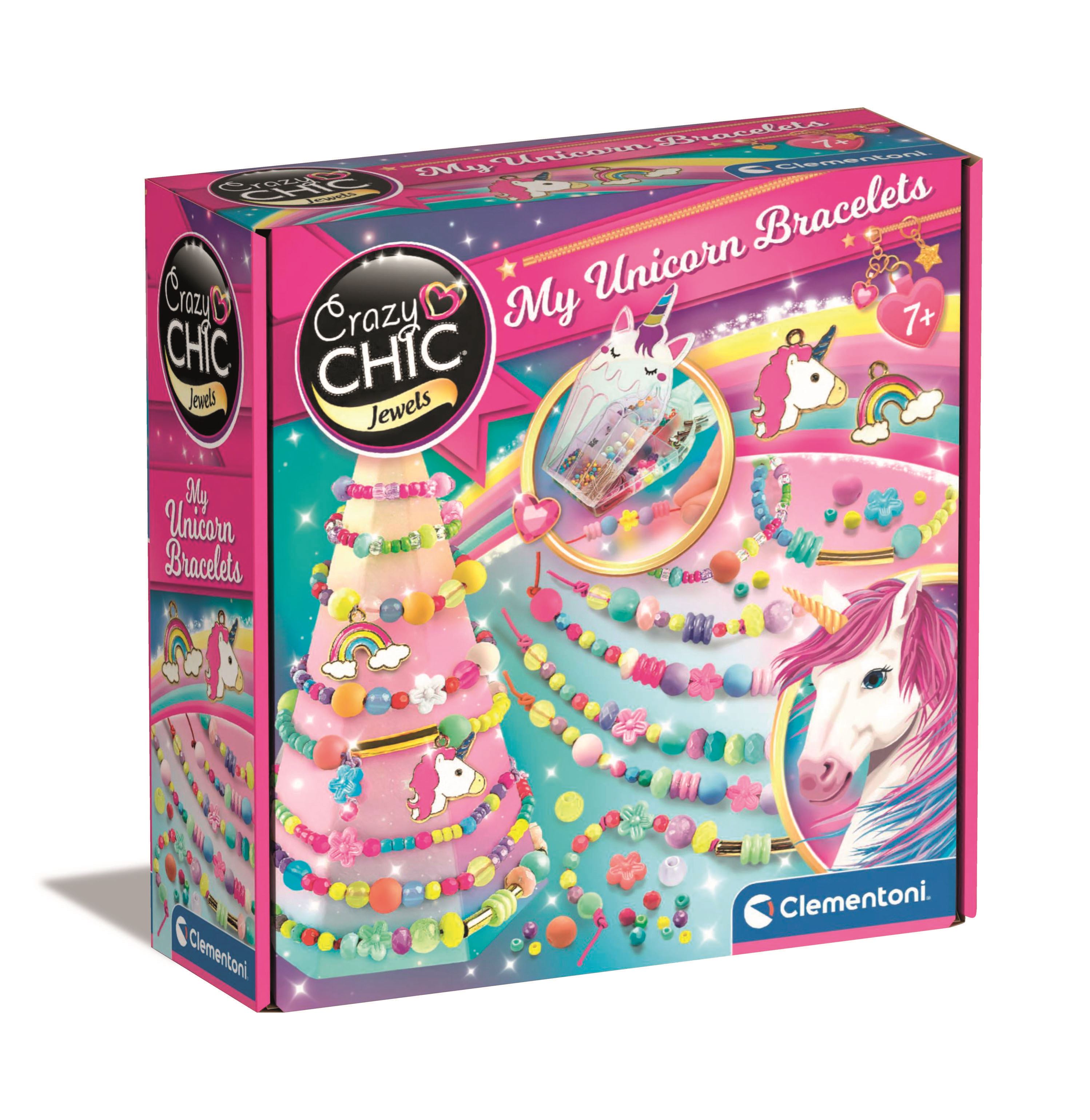 crazy chic mis brazaletes de unicornio (clementoni - 18792)