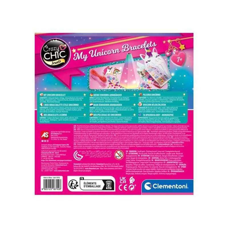 crazy chic mis brazaletes de unicornio (clementoni - 18792) crazy chic mis brazaletes de unicornio (clementoni - 18792)