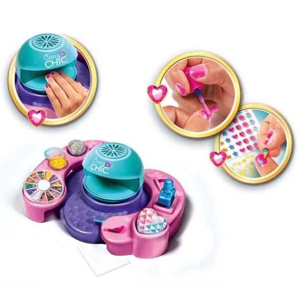 crazy chic cool nail art (clementoni - 18599)
