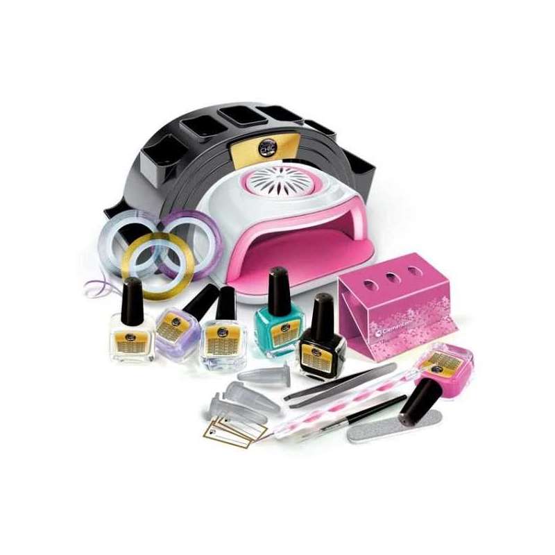 crazy chic set pasion por las uÑas (clementoni - 18784)