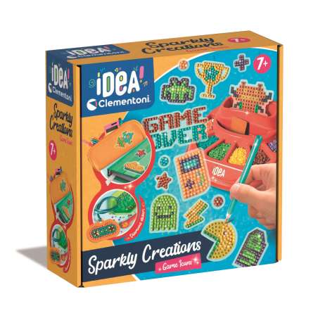 idea sparkly creations game icons (clementoni - 18774)