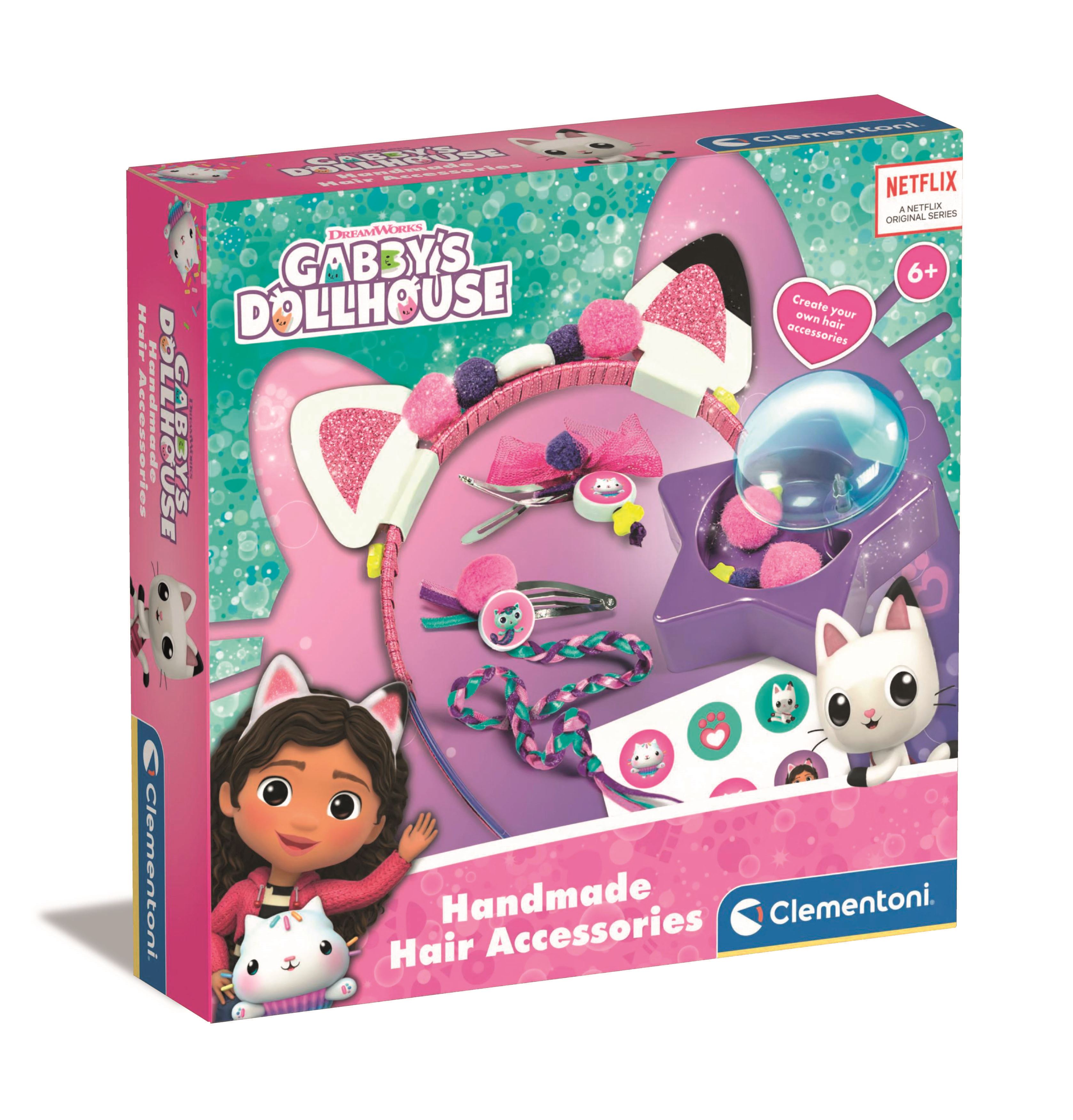 gabby´s dollhouse accesorios para pelo ( clementoni - 18800 )