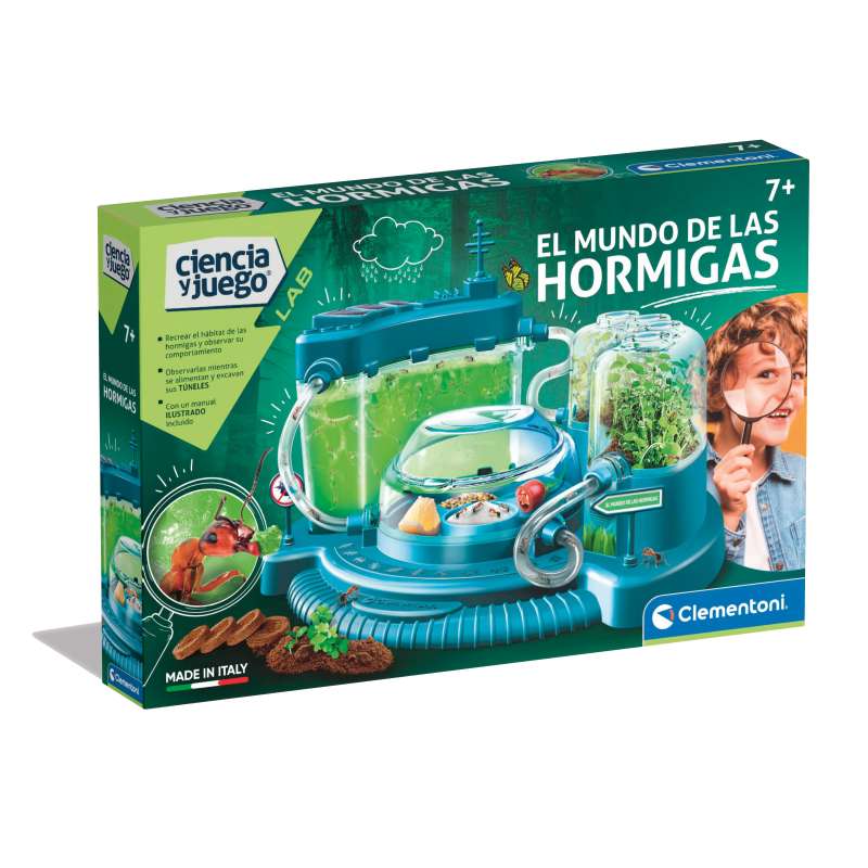 ciencia y juego la ciudad de hormigas (clementoni - 55508)