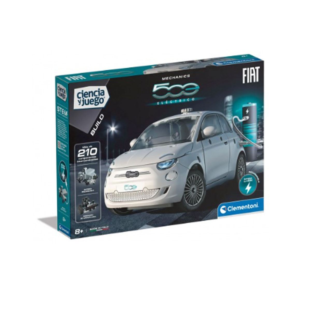 mechanics fiat 500 electrico ( clementoni - 55505)
