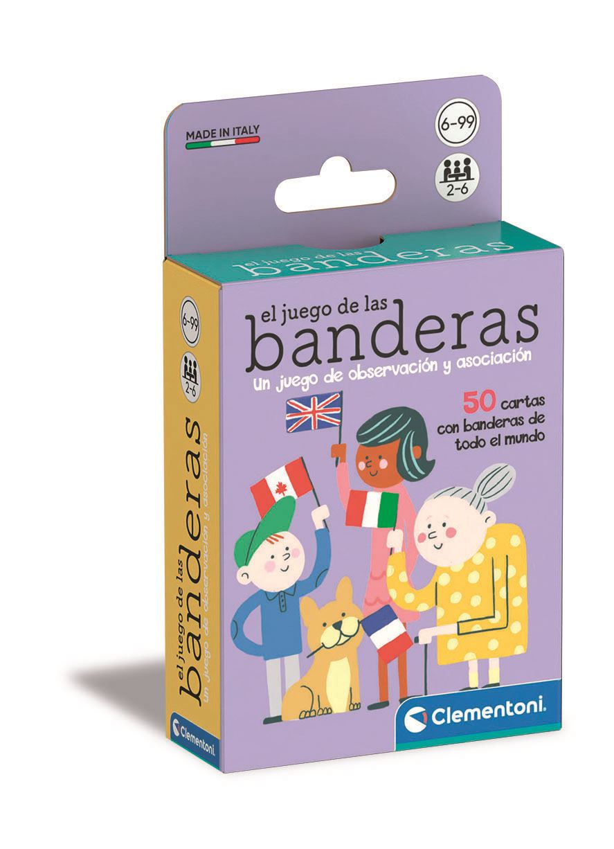 el juego de las banderas (clementoni - 55443)