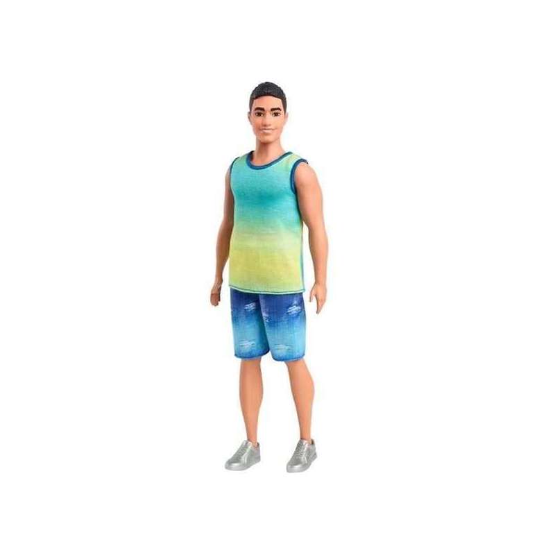 barbie fashionista muÑeco ken camiseta sin mangas (mattel - hyv00) barbie fashionista muÑeco ken camiseta sin mangas (mattel - hyv00)