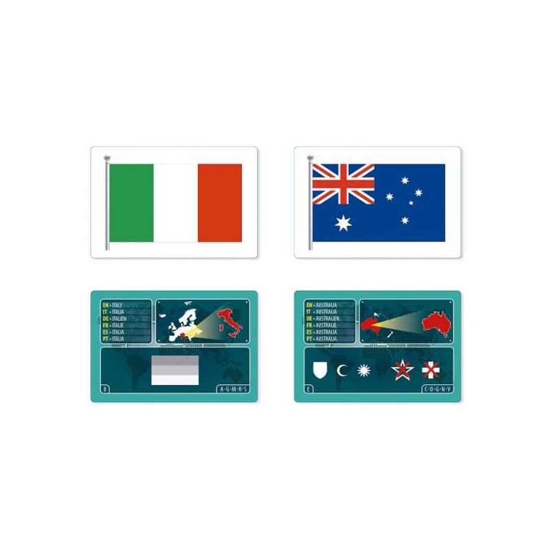 el juego de las banderas (clementoni - 55443)