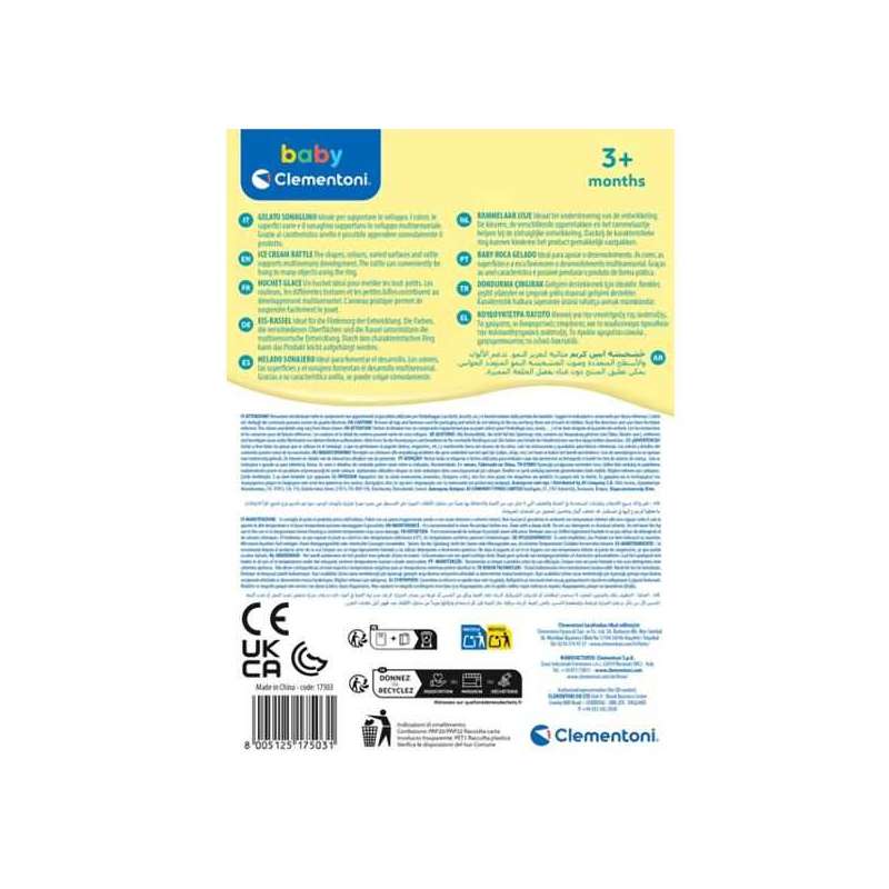 sonajero helado (clementoni - 17503) sonajero helado (clementoni - 17503)