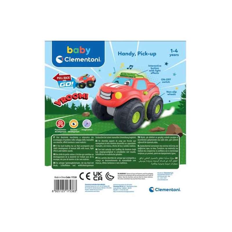 handy coche pick up acrobatico (clementoni - 17538) handy coche pick up acrobatico (clementoni - 17538)