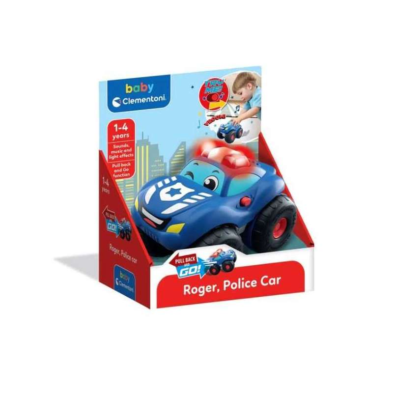roger coche de policia (clementoni - 17539)