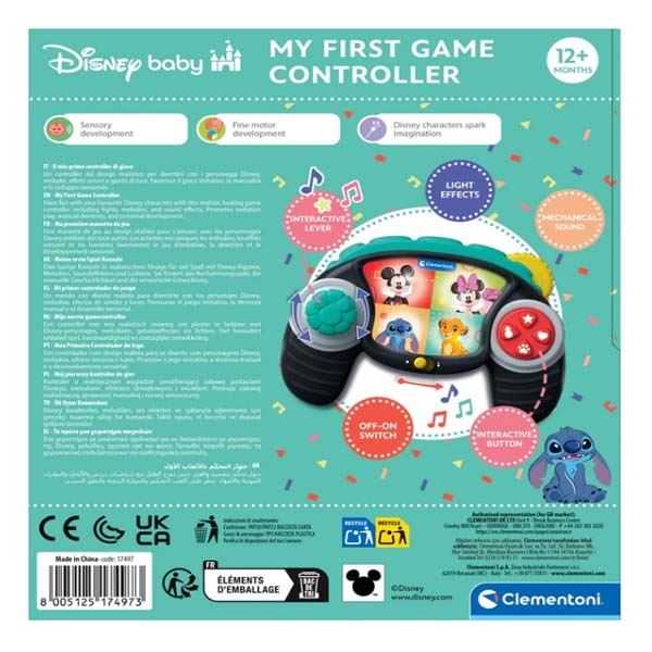 disney mando de juegos (clementoni - 17497)
