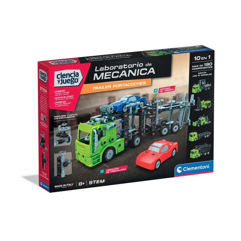 mechanics trailer portacoches (clementoni - 55589) mechanics trailer portacoches (clementoni - 55589)